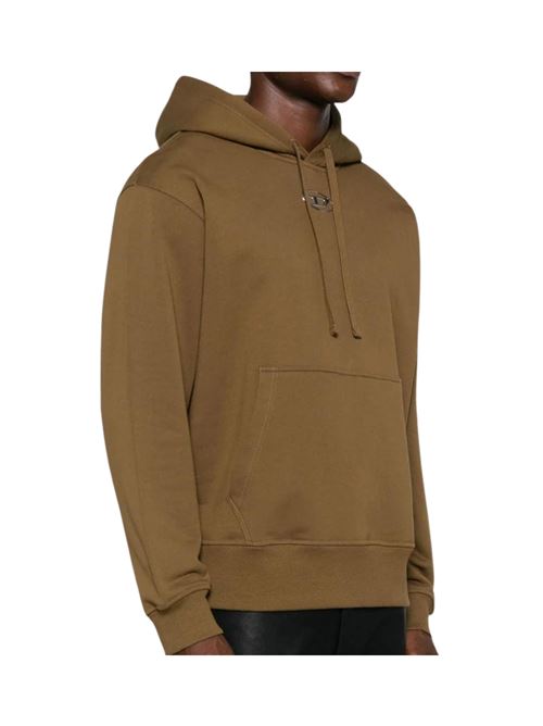 FELPA UOMO DIESEL CON CAPPUCCIO  DIESEL | A098560IAJH5EV