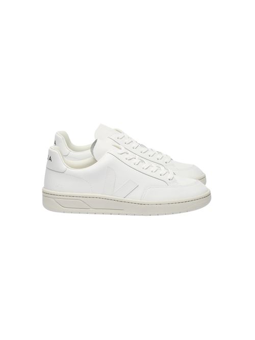 V-12 LEATHER WHITE VEJA | XD0202297EXTRA-WHITE